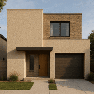 fachada de casa moderna